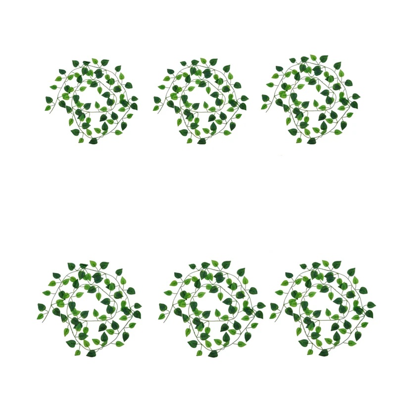 ریسه برگ پتوس دوشاخه لمسی مجموعه 6 عددی